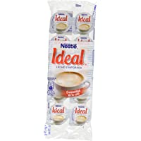 Los mejores  - Nestlé Ideal - Leche evaporada semidesnatada en porciones - Caja de leche evaporada 24 x 10 x 0.075 g